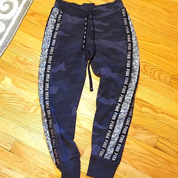Pink camo skinny joggers - Picture 2 of 7